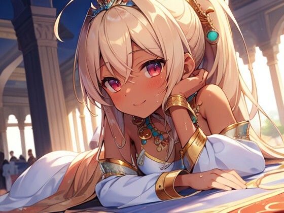 プリンセスな褐色美少女さん