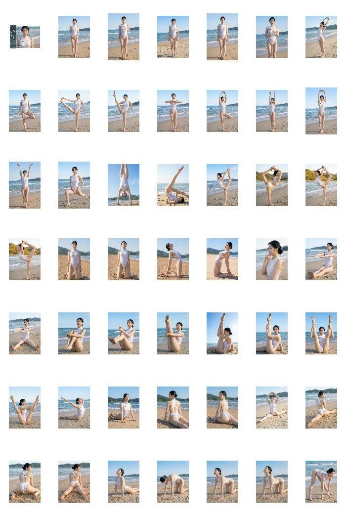 【AI生成】写真集No.001 ピラティスインストラクター美涼 サンプル画像 3