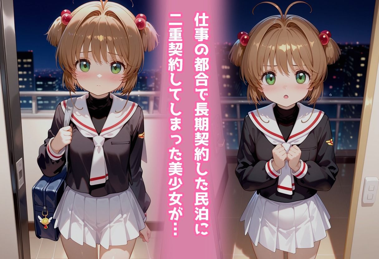 民泊トラブル！？…美少女と突然の強●ルームシェア性活 〜木●本桜編〜