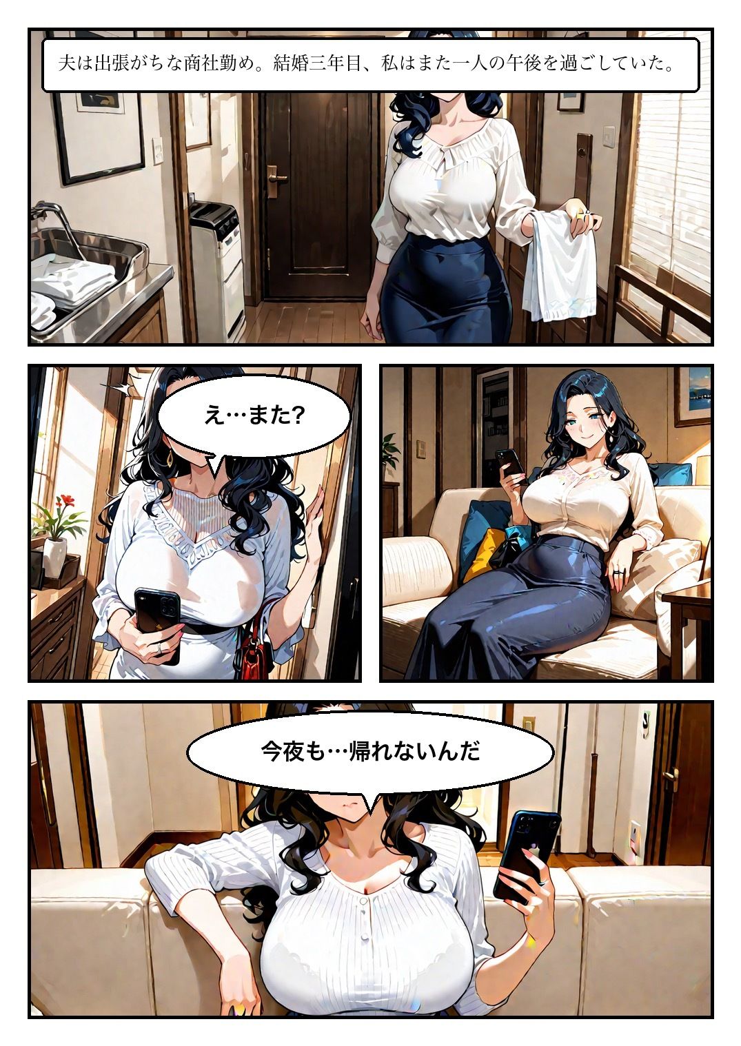 また降ると、いいのに 〜人妻・玲の雨宿り〜 サンプル画像 2