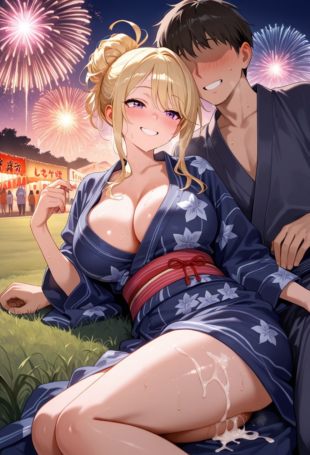 【無料エロ漫画】d_791410 種付祭り〜浴衣ギャルと生ハメ〜(ちきちき)