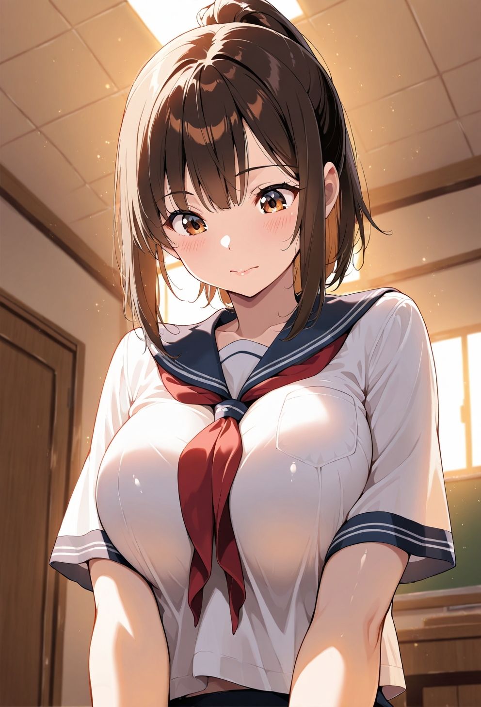 拾った巨乳ちゃんの挿入調教部屋 サンプル画像 1