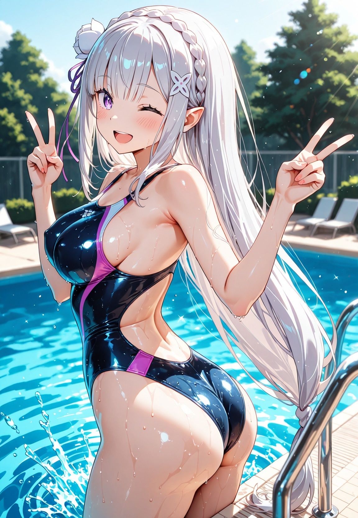 甘々エッチなコスプレ詰め合わせ 〜優しくたっぷり愛されまくり〜 R〇ゼロから始める異世界生活 サンプル画像 6