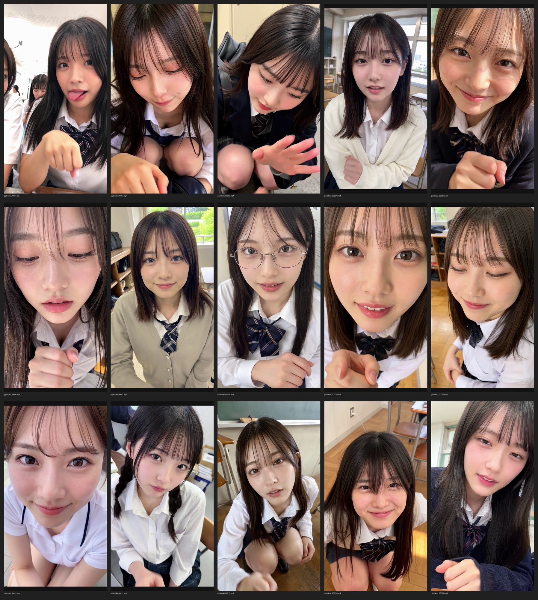 何といってもどうしても！可愛いJ○に手でシコシコされたい！＋他  約18分 サンプル1
