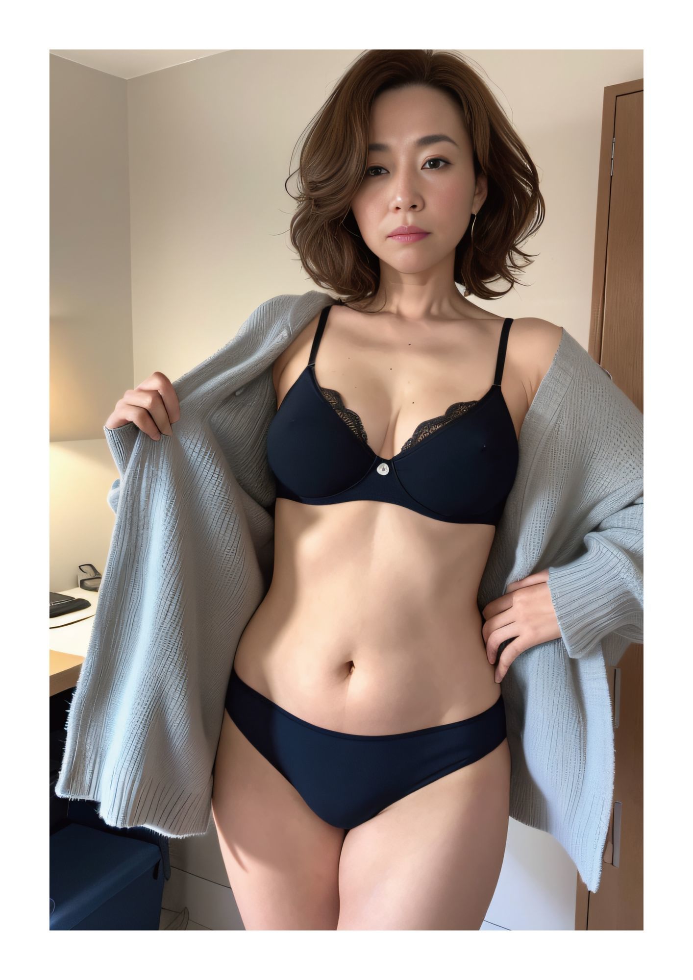 奥さん！パンツの匂い嗅がせてくださいッ！！！ サンプル画像 6