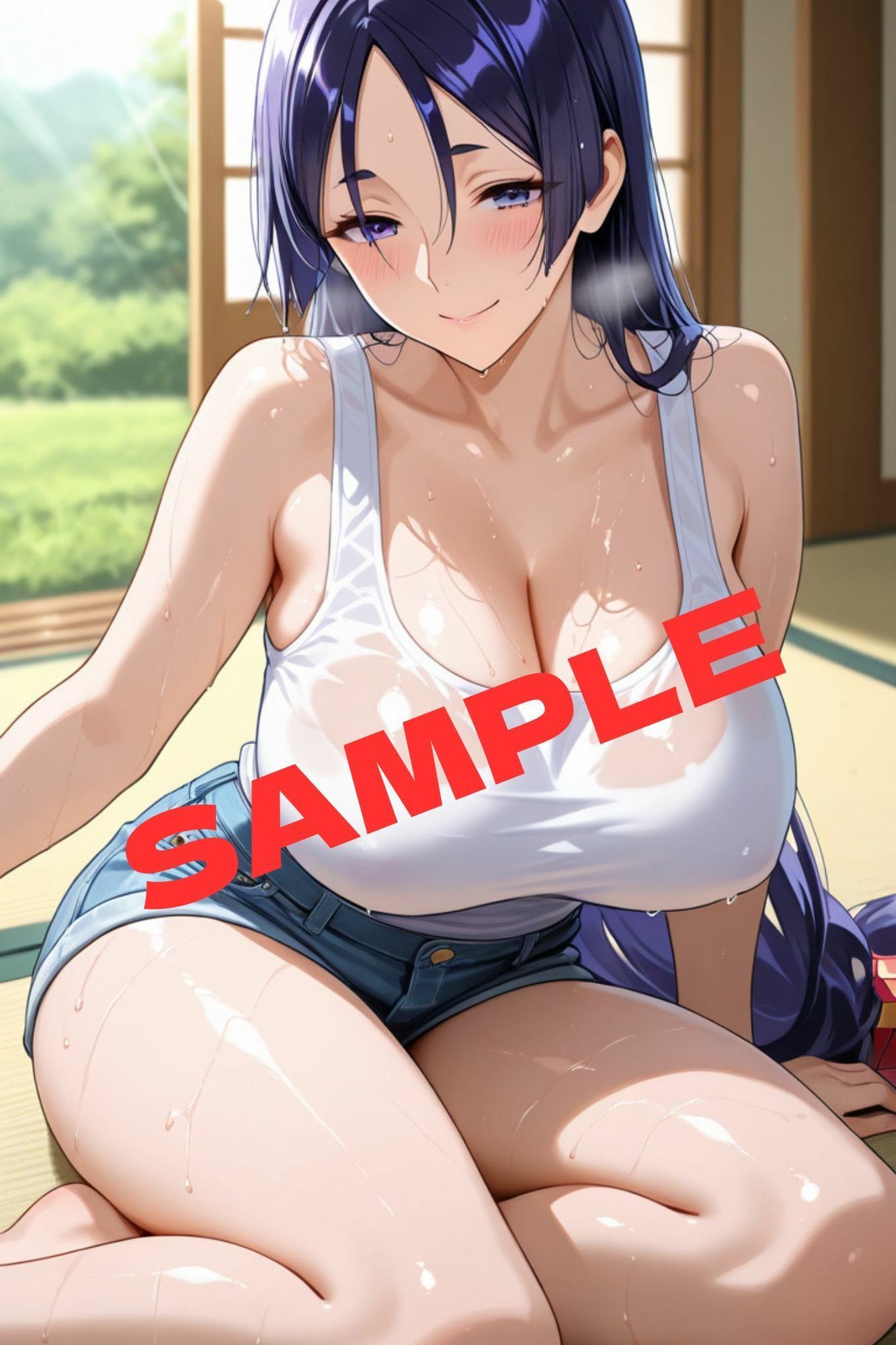 日本サー○ァント真夏の汗だくS○X サンプル1