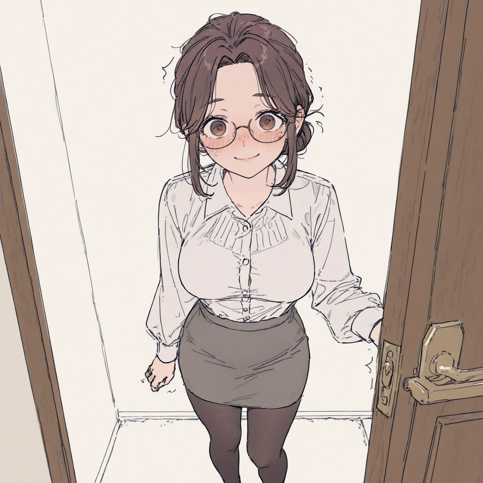地味で貞淑な隣の人妻が尻穴で堕ちるまで 画像1
