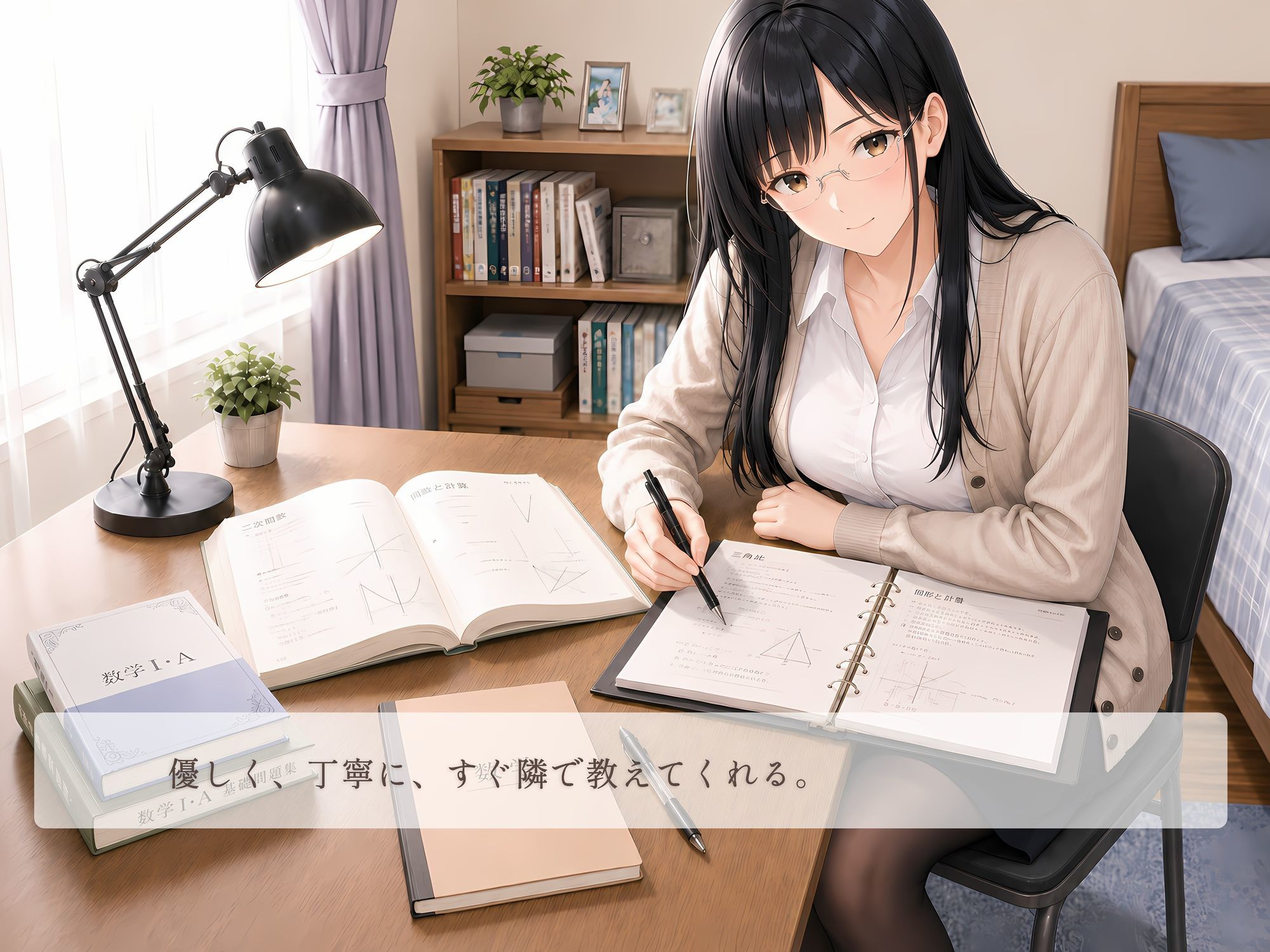 近すぎる家庭教師 まじめで優しい幼なじみお姉さん サンプル画像 2