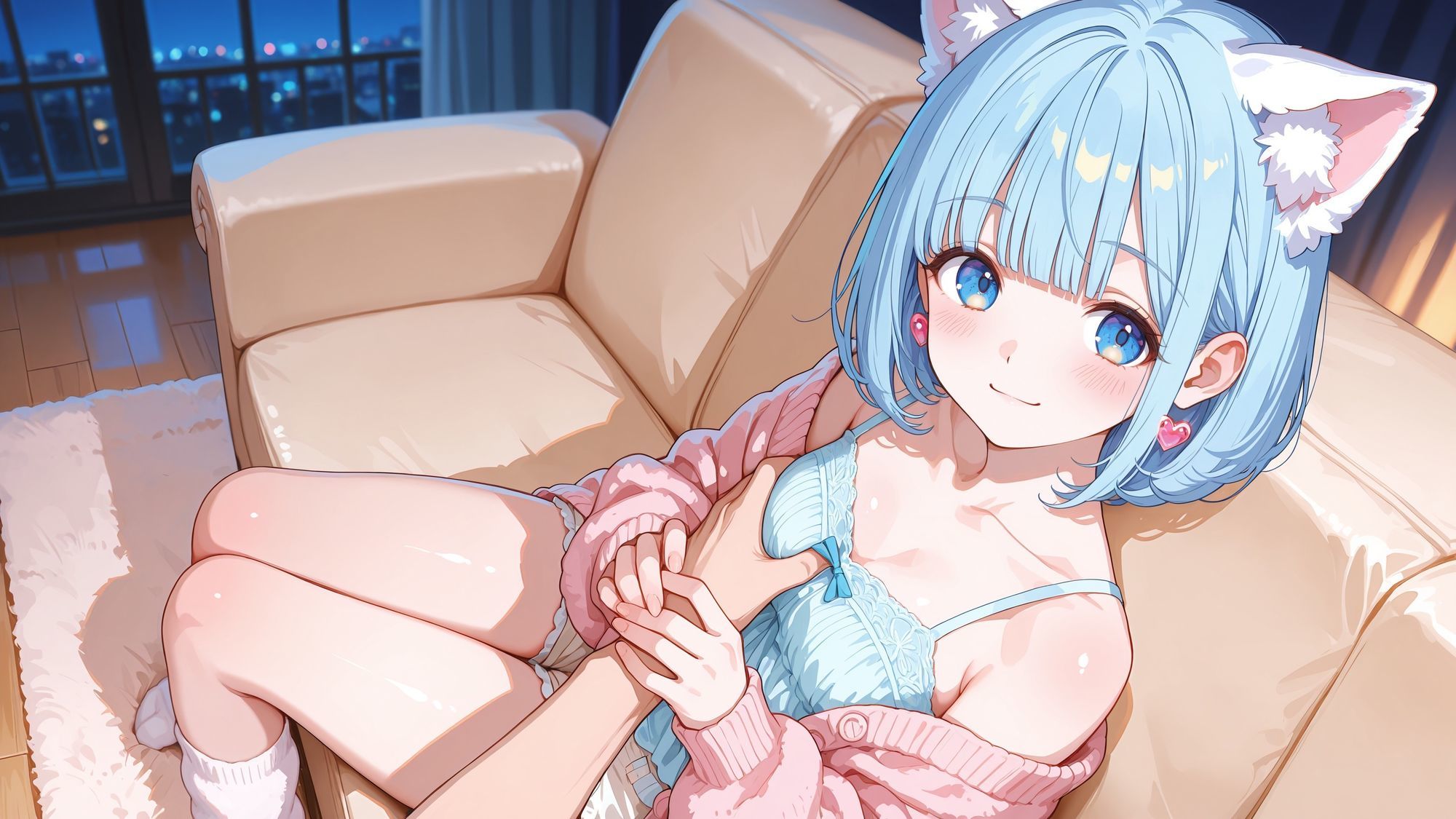 『いっちゃう...』ボクのことが大好きな彼女が【ザコまん】すぎる、お家デートでイかせまくり無防備おま〇こ!!_2