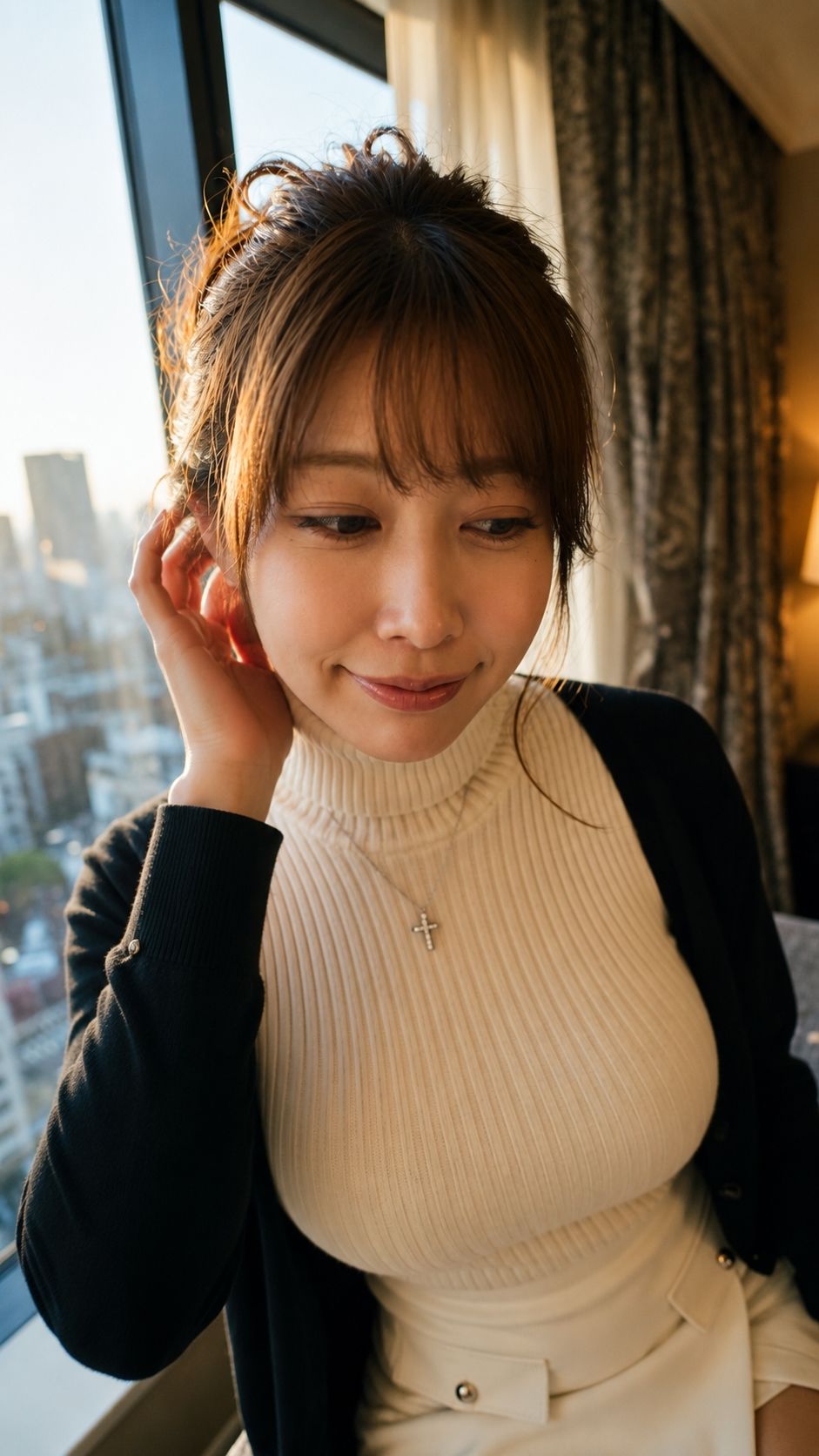 IMAGE VIDEO & AI写真集 Vol.3 桜井 美咲 ヨガインストラクター/同級生 「甘く切ない、同窓会の夜明け」 画像10