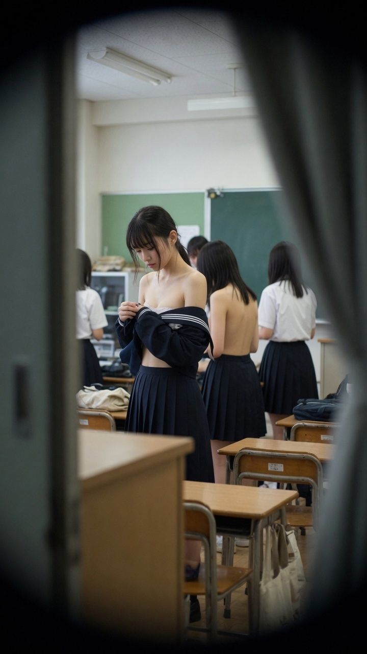 【500枚】JK 女子校生  変態教師の盗撮記録 画像2