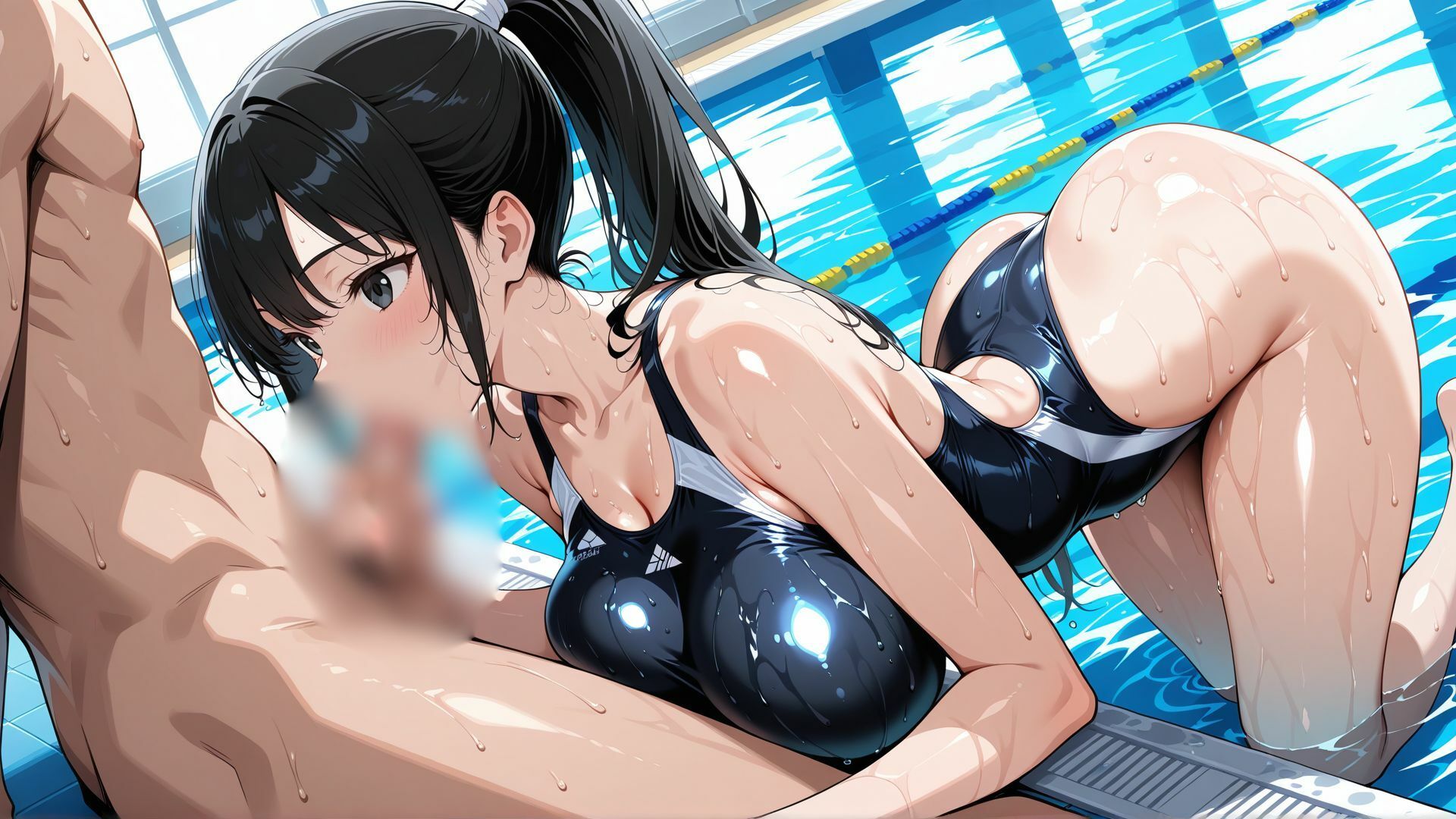 部活動女子たちの禁断特別レッスン 〜爆乳水泳部＆バレー部女子の甘い誘惑〜 画像2