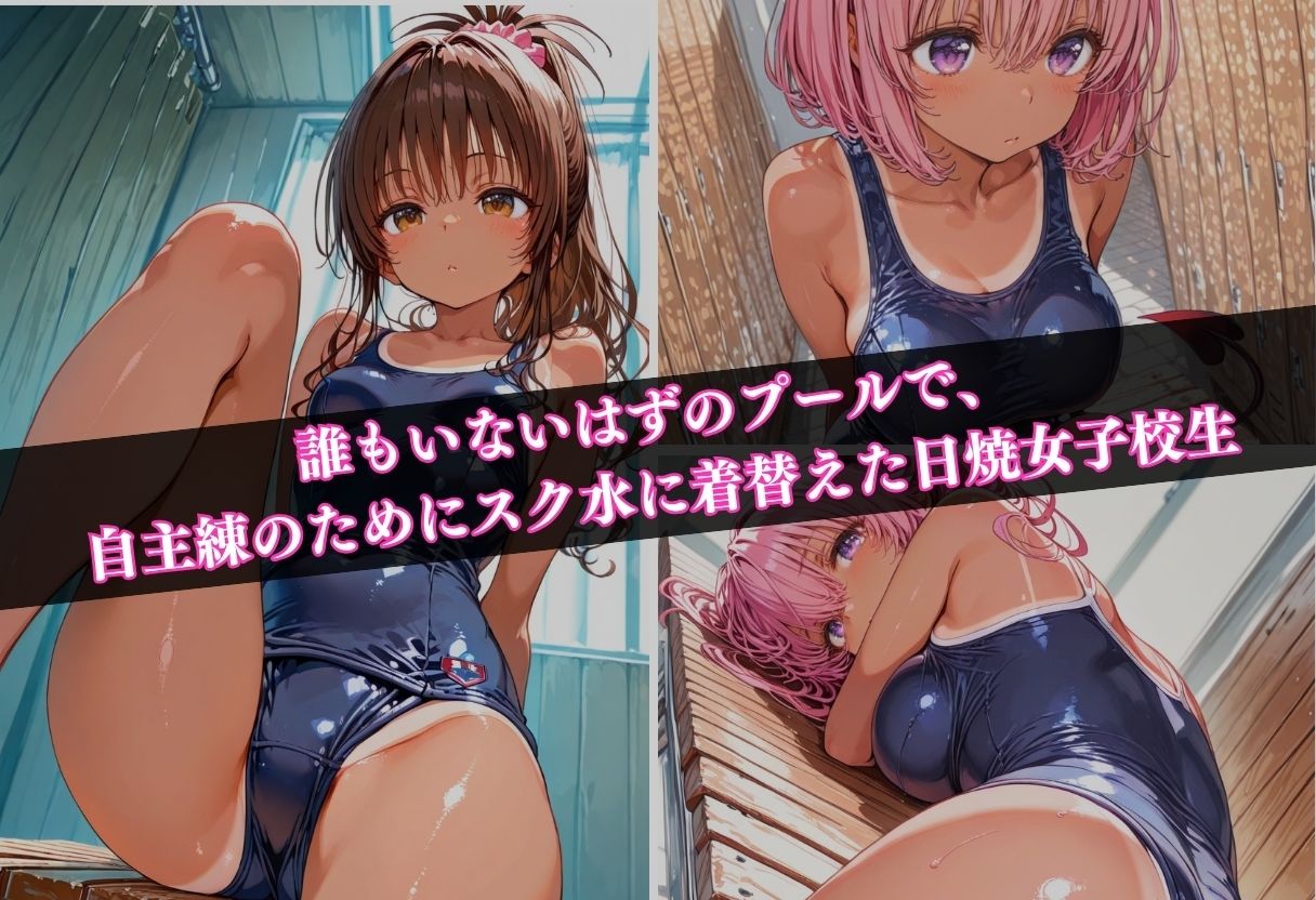 日焼けスク水女子校生調教記録 〜大嫌いな先生に孕まされる〜Vol.2_3