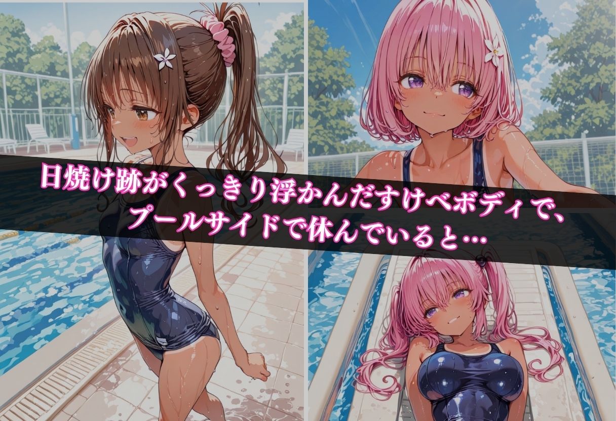 日焼けスク水女子校生調教記録 〜大嫌いな先生に孕まされる〜Vol.2_4