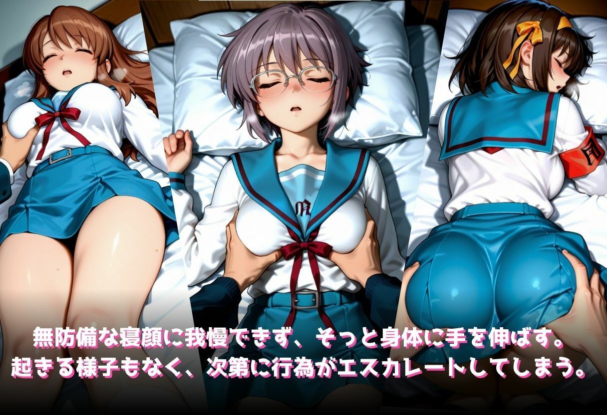 【エロ漫画】俺ん家でかわいいクラスのあの子が寝てたからイタズラした件〜我慢できなくて制服にぶっかけ〜3