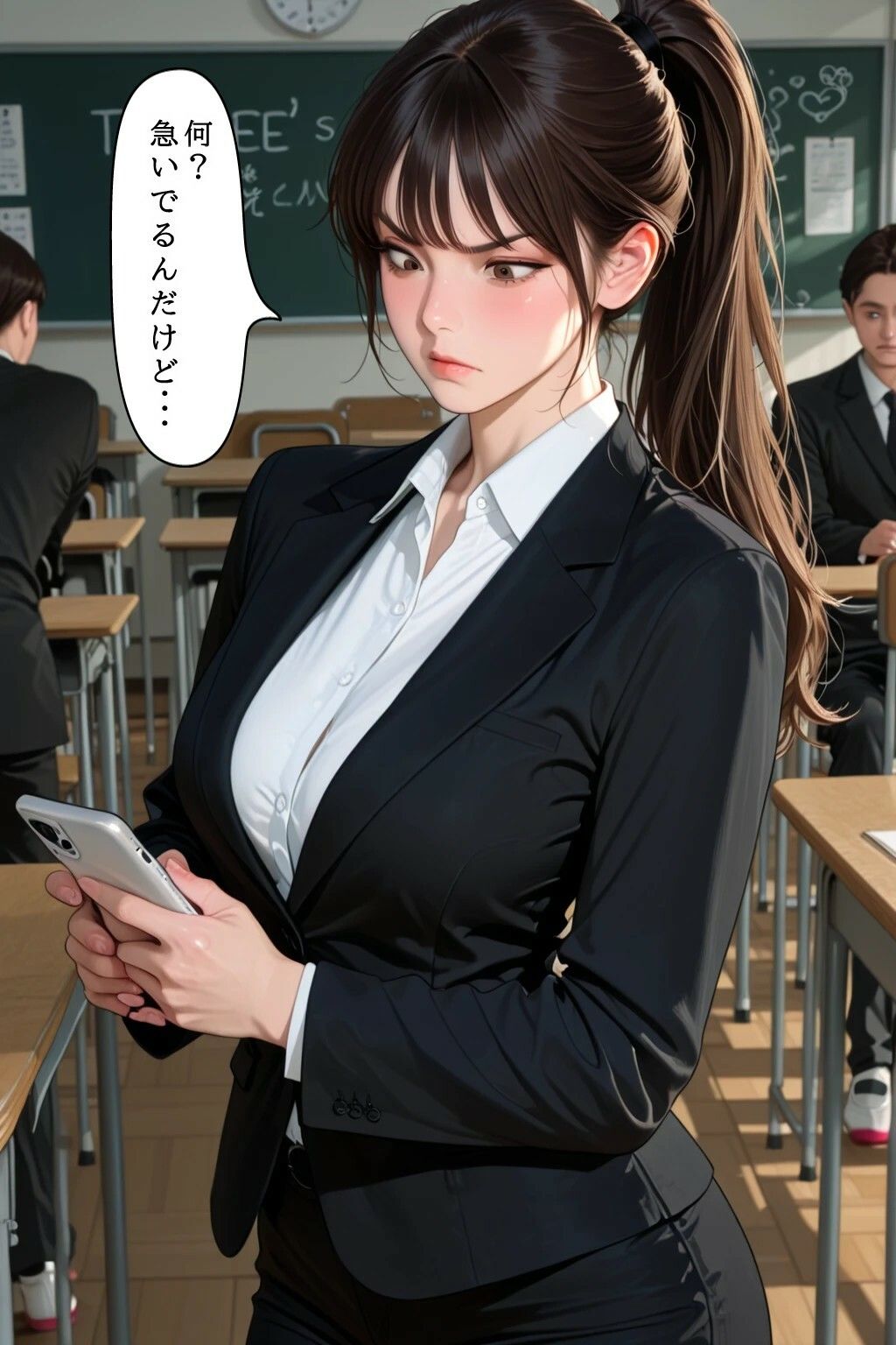 狙われた女教師2 絶倫生徒の卑劣な罠 画像8