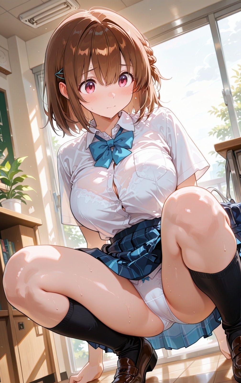 巨乳を咥え込み中でも外でも突きまくる 画像3
