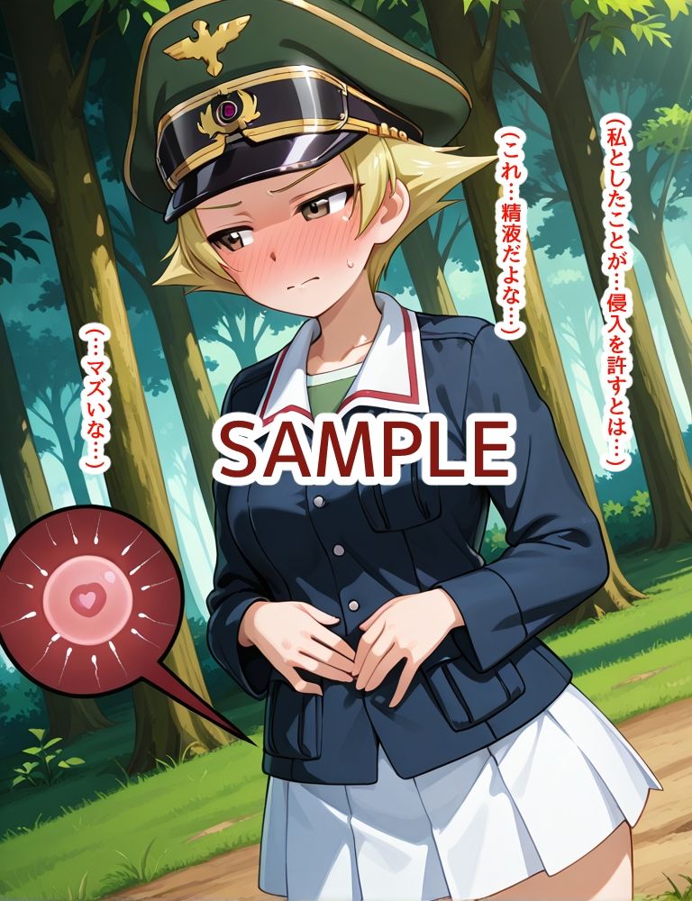 ハメパン〇ァー 〜どんなセクハラもルールと言われれば従っちゃう戦車道少女〜 画像7