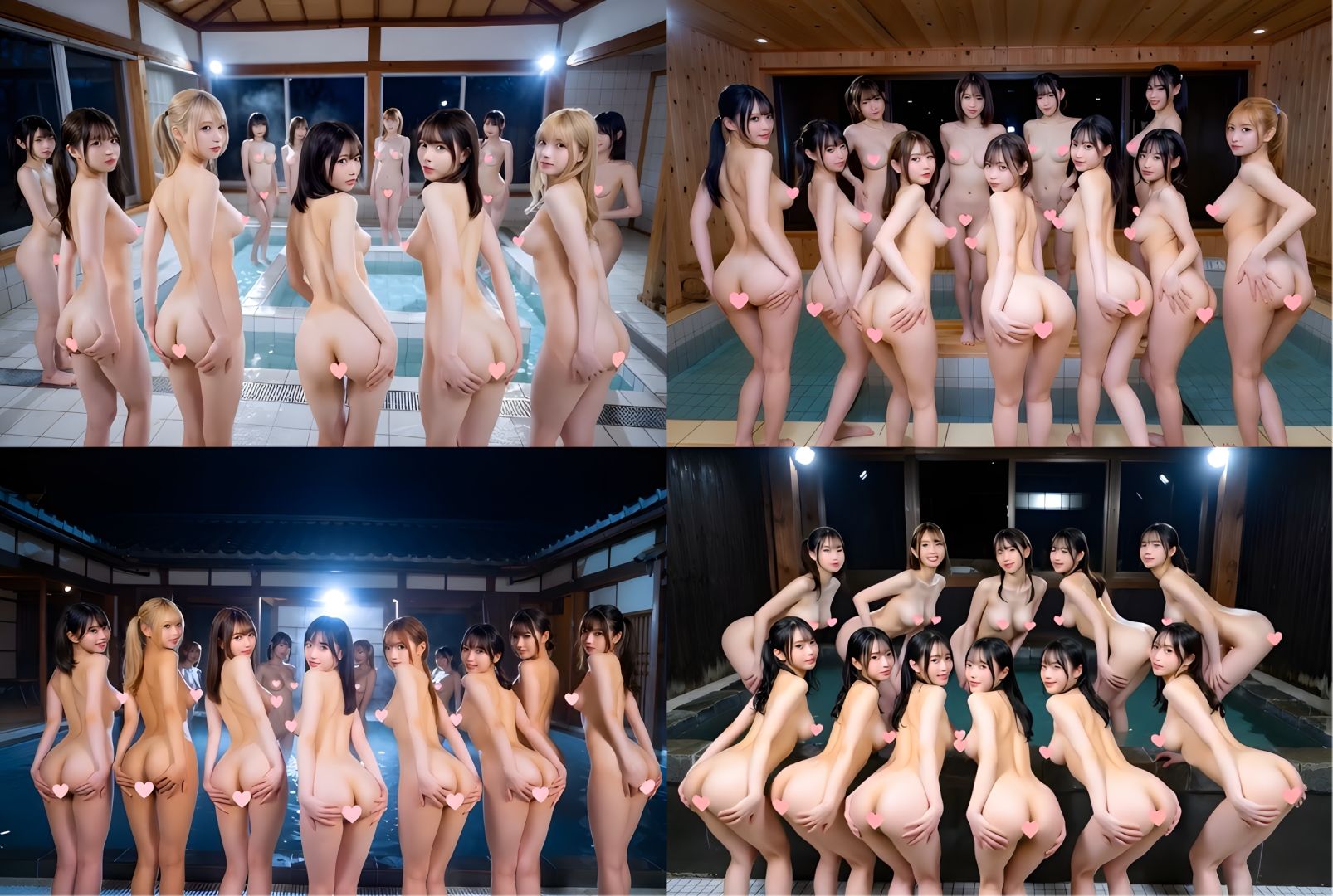 【即ヌキ400本】全裸アイドル温泉合宿_6