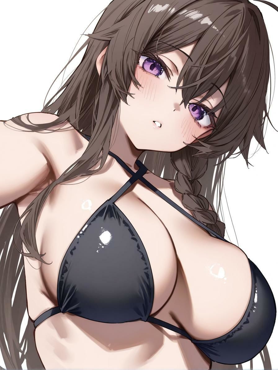 地味な先輩の裏の顔 〜大胆水着で誘惑してくる先輩が可愛すぎる〜 画像1