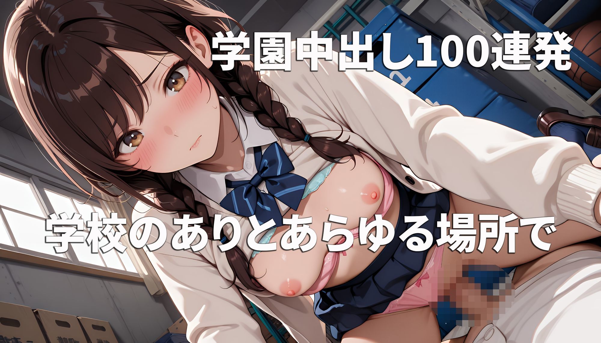 【4K高画質】JK100人 生徒全員中出しセックス 中出し無制限の学園性活 【100分】 サンプル画像2