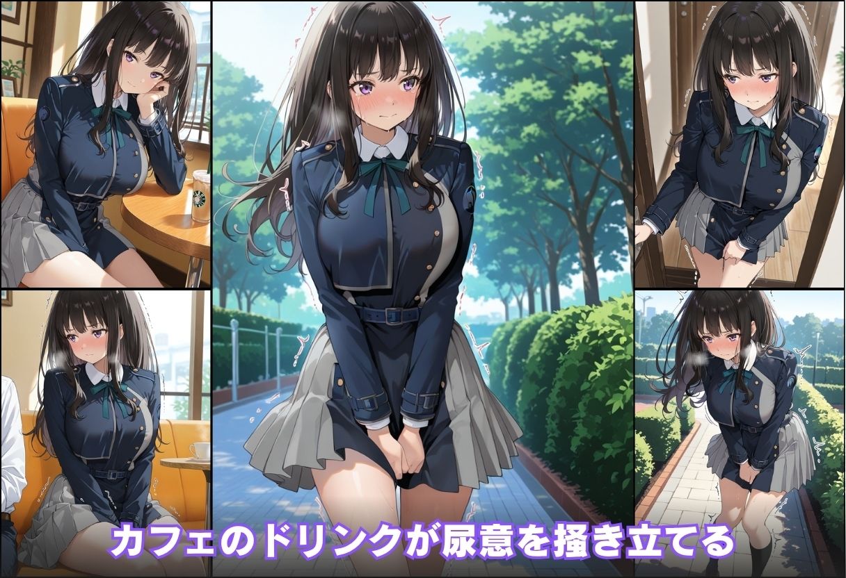 尿意の限界 リコリコおもらし 井ノ上たきな d_793571 Atelier ORANGE サンプル画像5