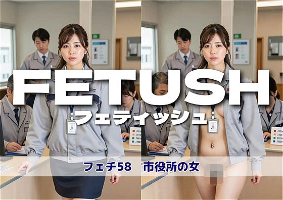 AIフェチフォト集 vol.58  市役所の女〜プレミアム・コンプライアンス:破られた規則〜 d_793613 アダルトコンテンツ3D作成工房 パッケージ画像