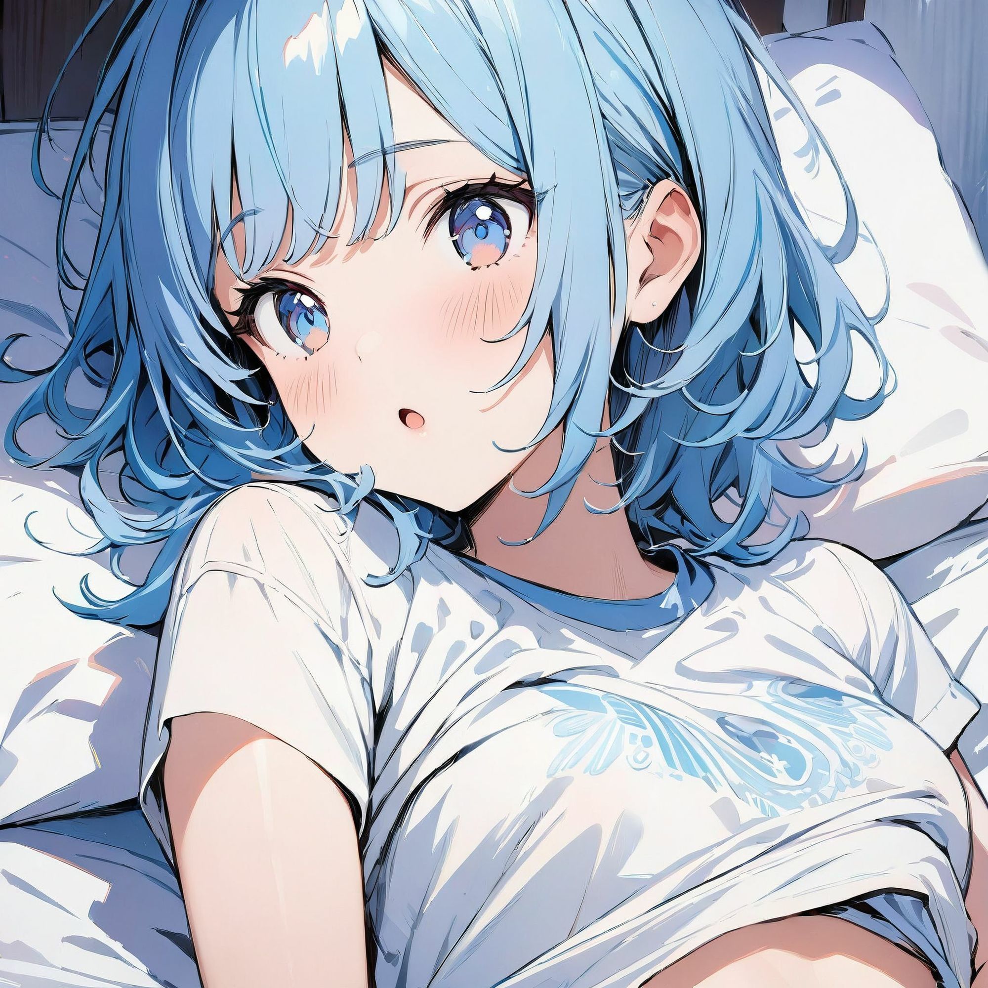 青髪少女の画像集_2
