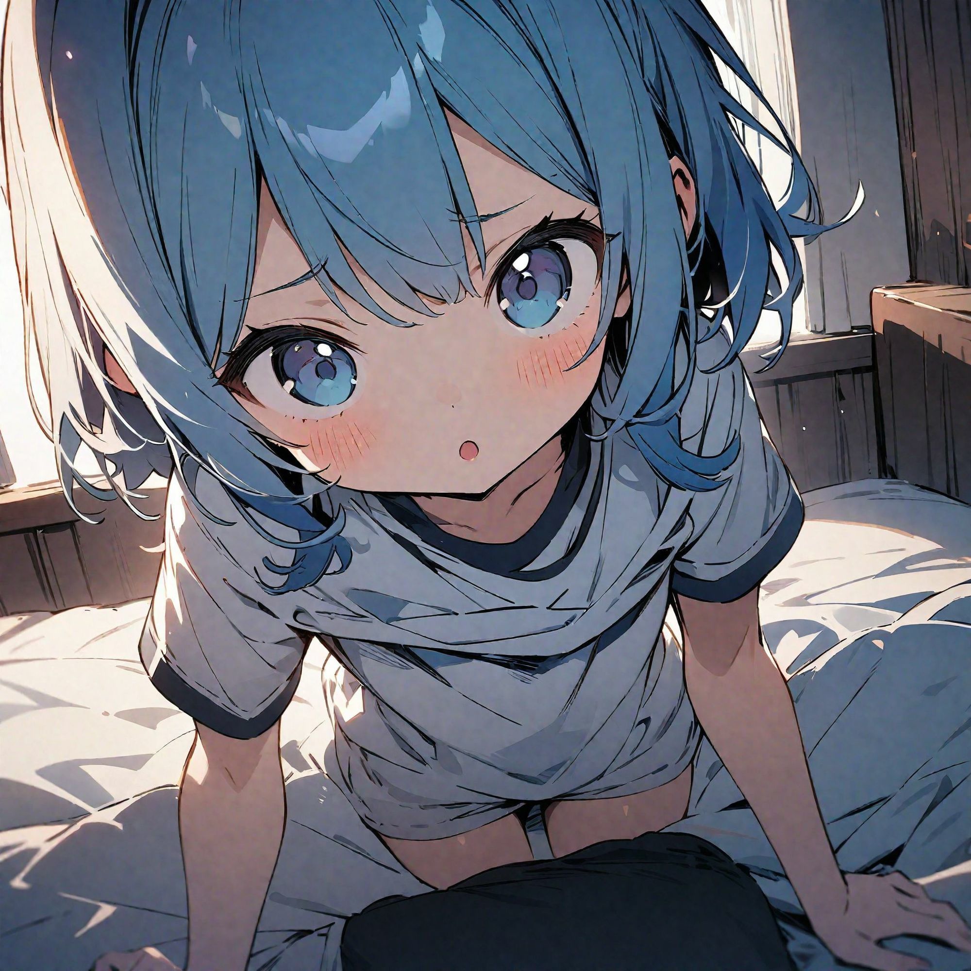 青髪少女の画像集_4