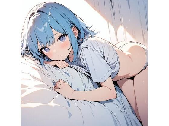 青髪少女の画像集
