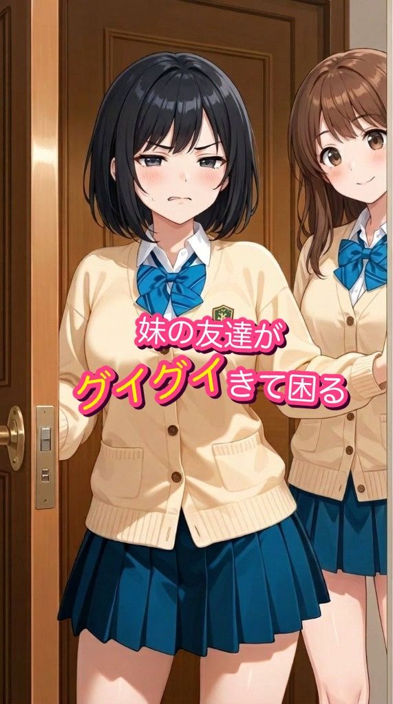 (エロなし)妹の友達がグイグイきて困る(前編後編統合版) 画像1