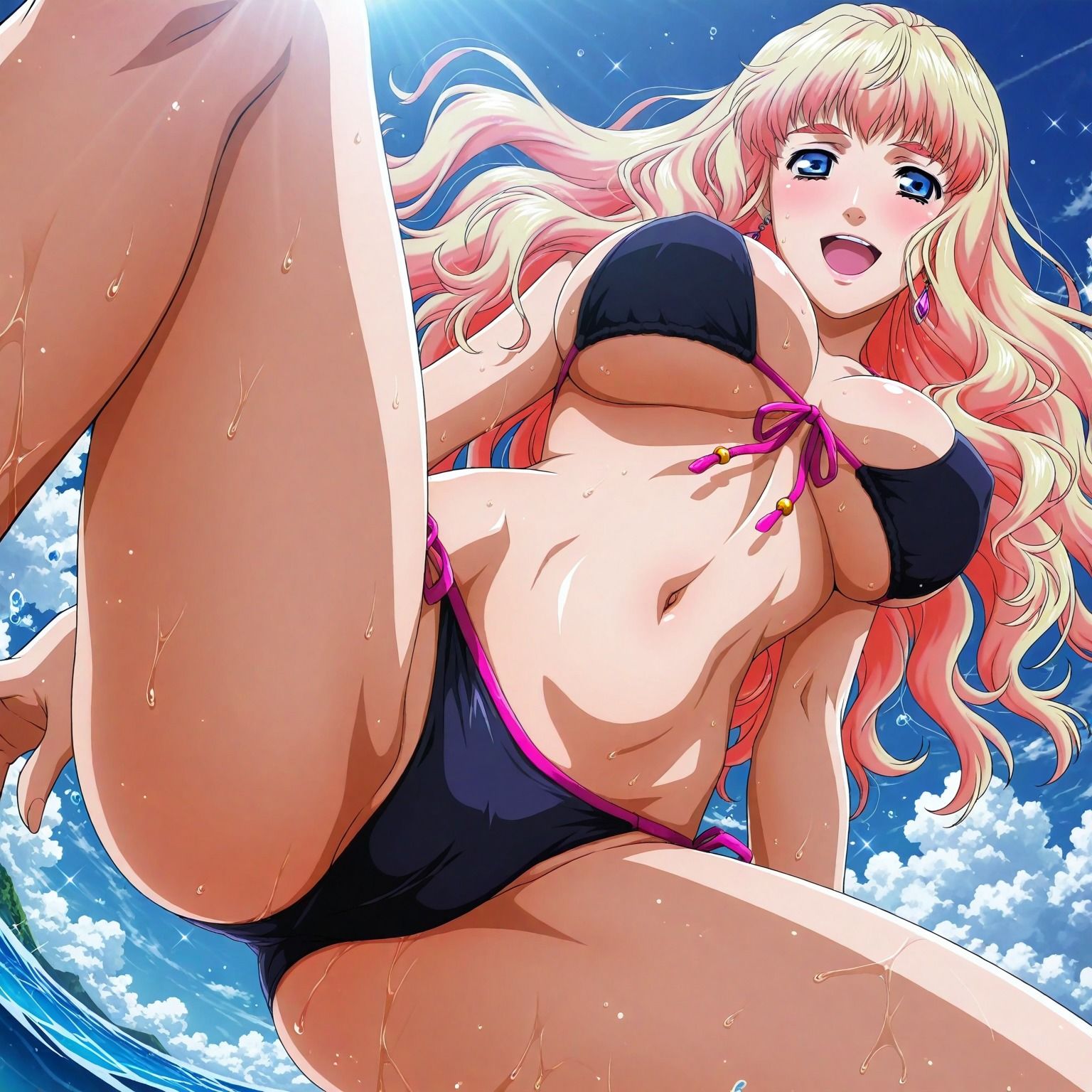 真夏の物語〜銀河の妖精シェリル・〇ーム、海でイチャラブ編〜 d_793741 女神のいらっしゃる場所 サンプル画像5