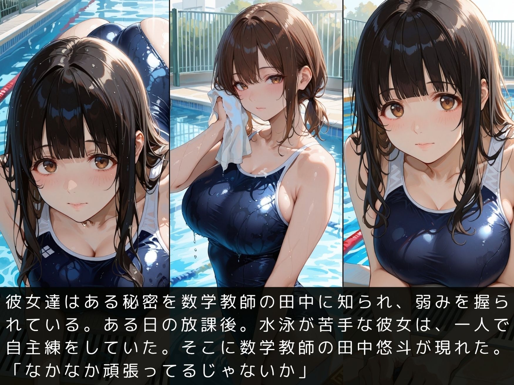 放課後の性指導〜禁断の記録〜プール編〜 画像4