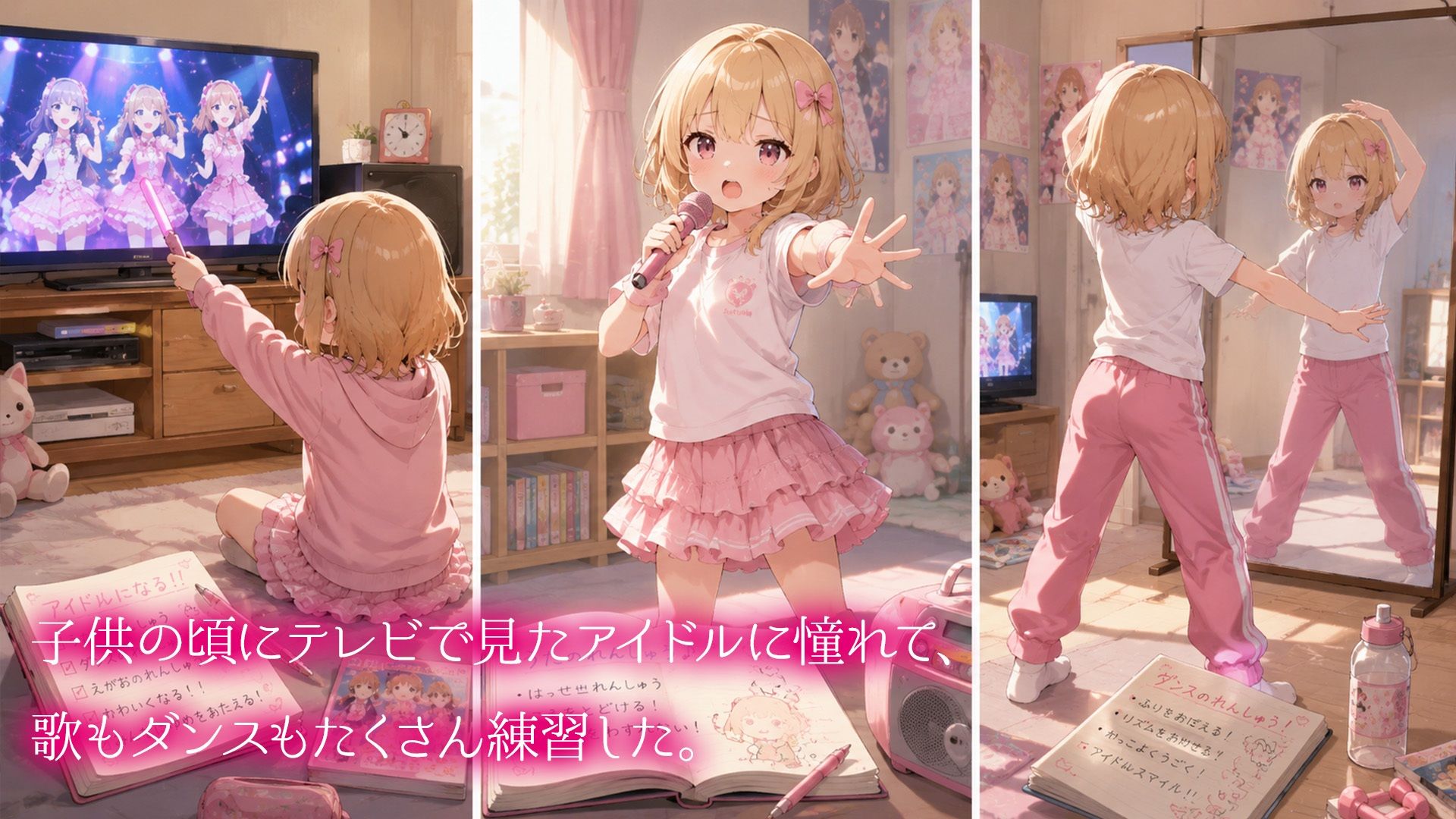 フルボイス 爆乳アイドルNTR好きな人の前でプロデューサーとメス堕ち公開SEX 画像2