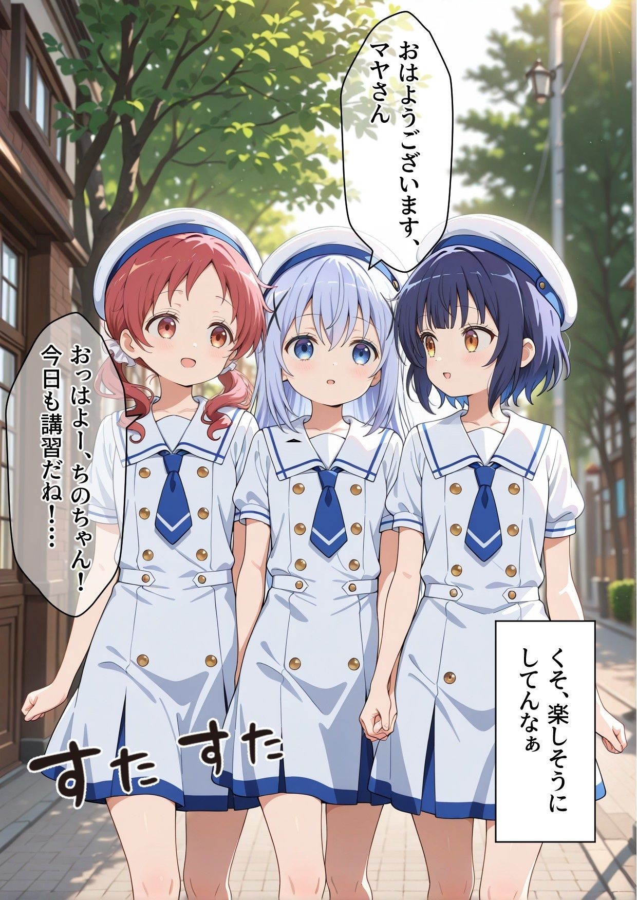 学園〇眠ヒロインズ ご注文〇うさぎですか？【チ〇編】
