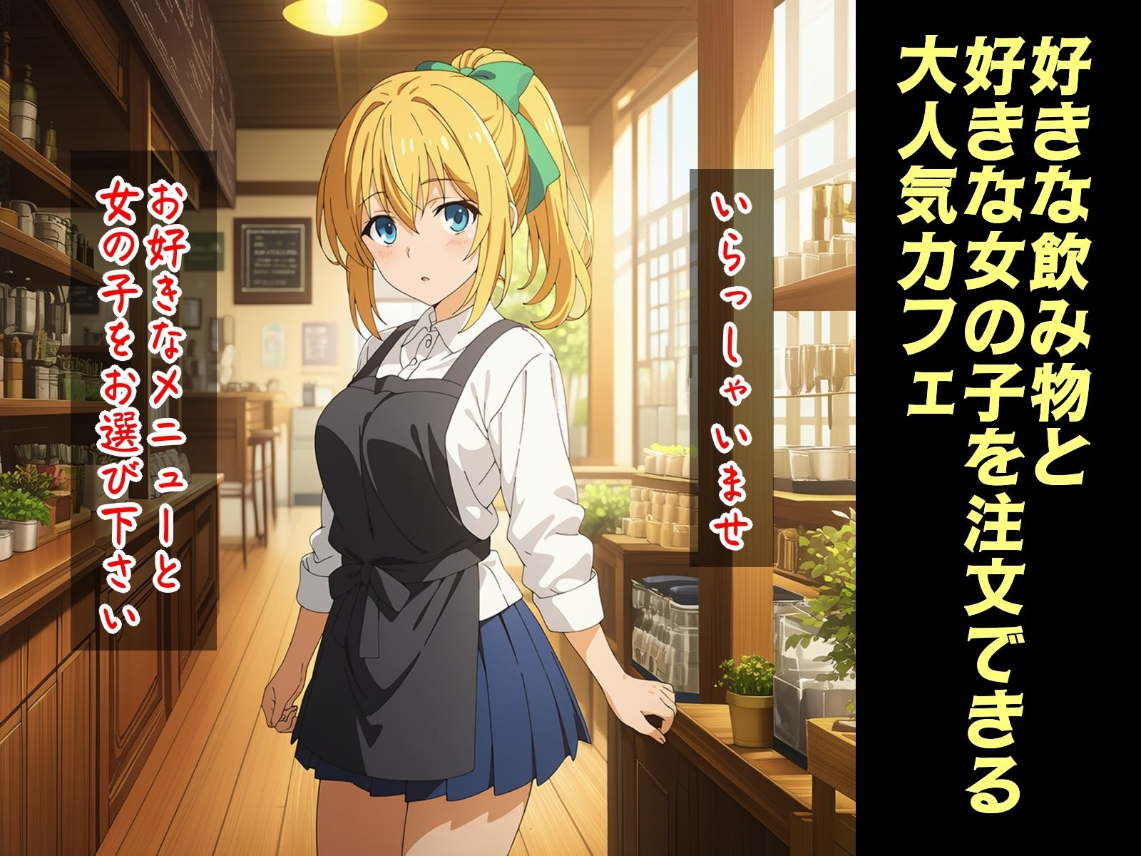 カフェでイキヌキ サンプル1
