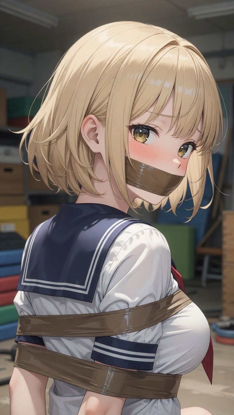 金色の緊縛姫 画像1