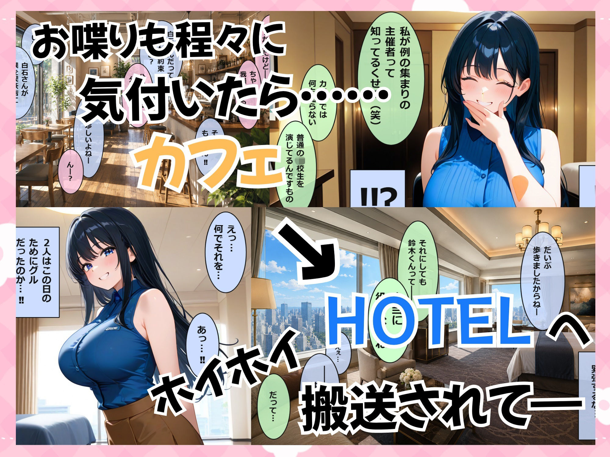 カワイイあの子はホントはビッチ！3〜社長令嬢の週末男遊び〜 サンプル3