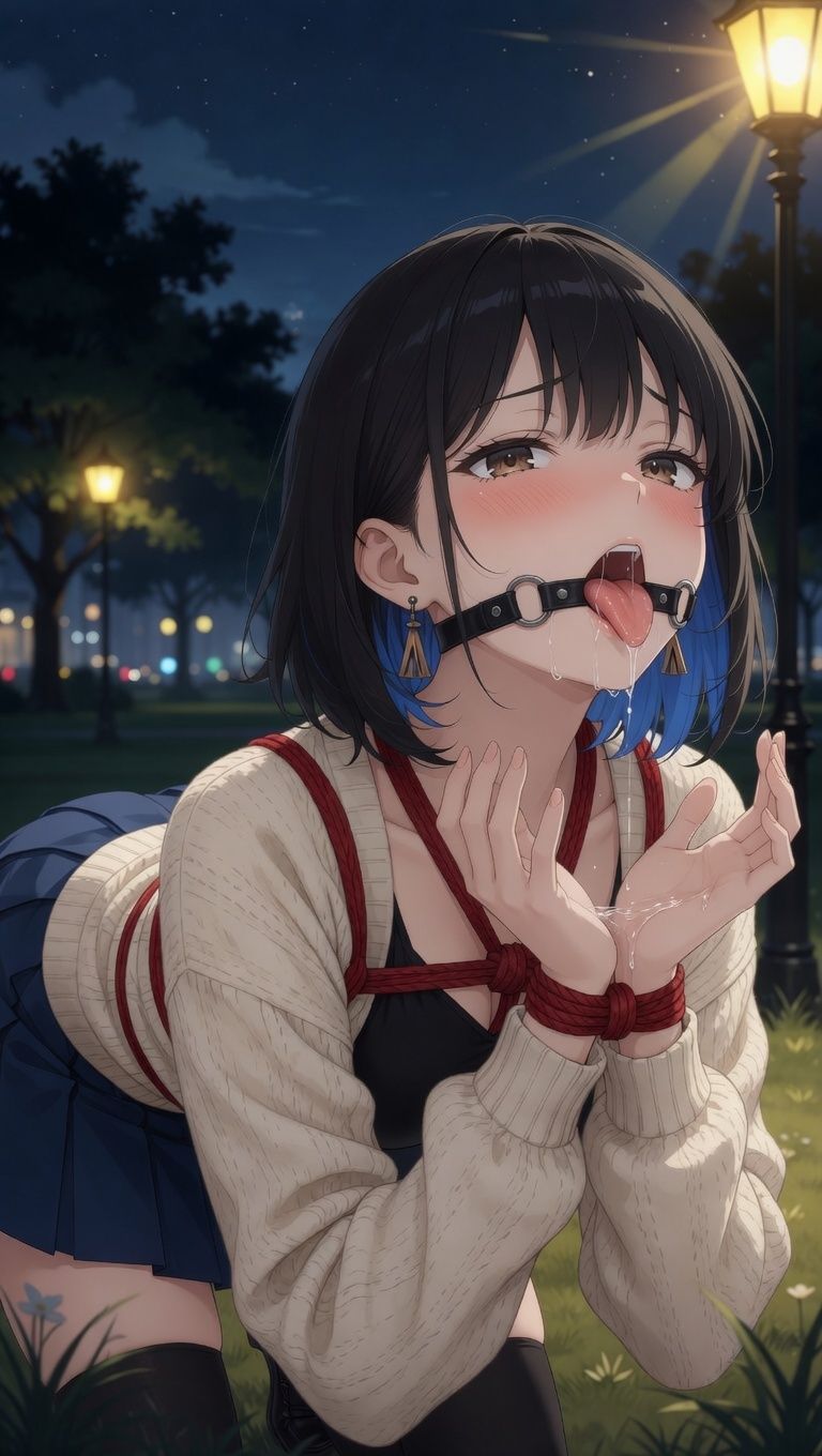 黒髪お嬢様の緊縛記録〜ツンとした顔が歪むまで〜 画像4