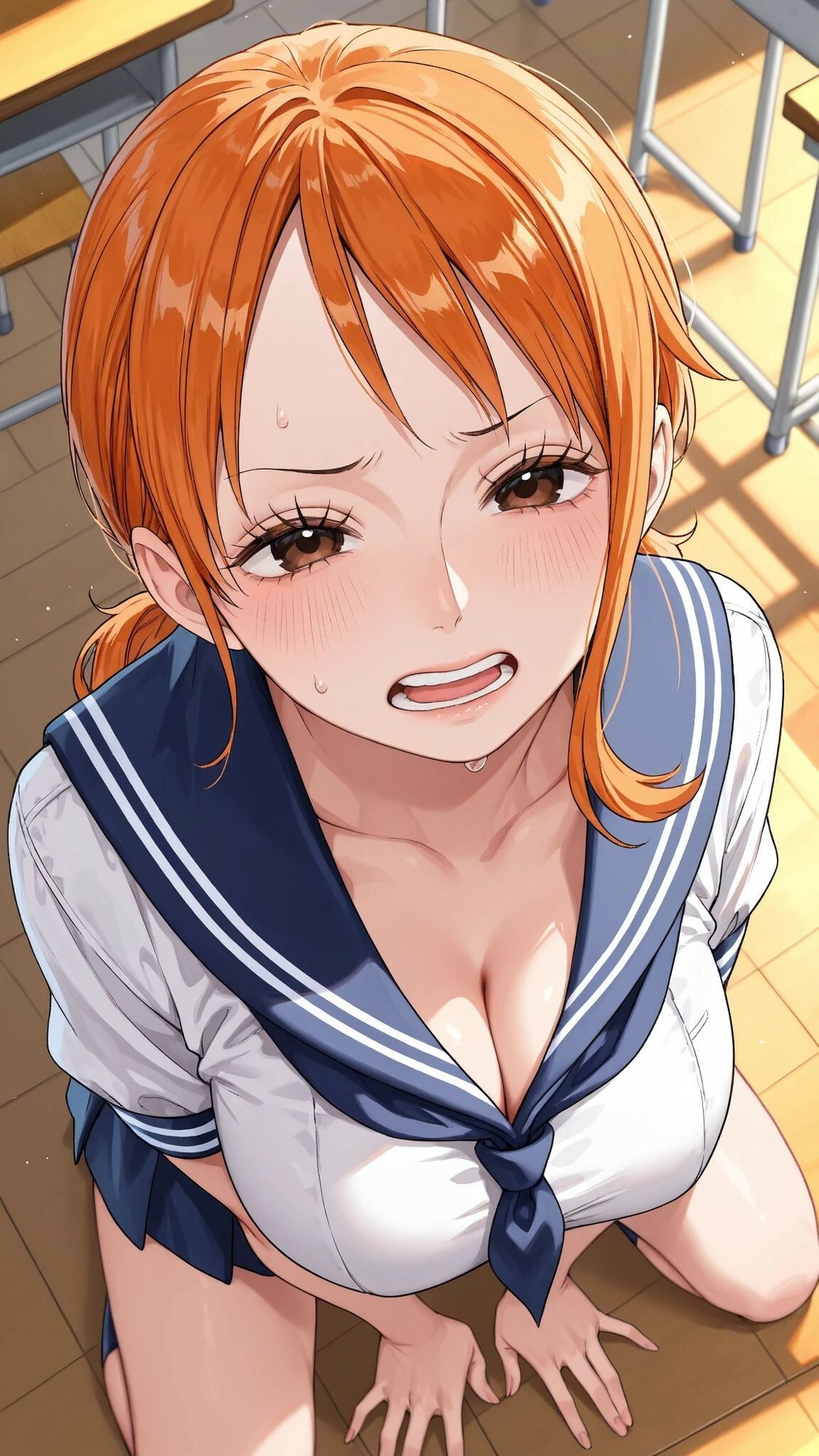 アニメコスプレ美女に顔射 画像7