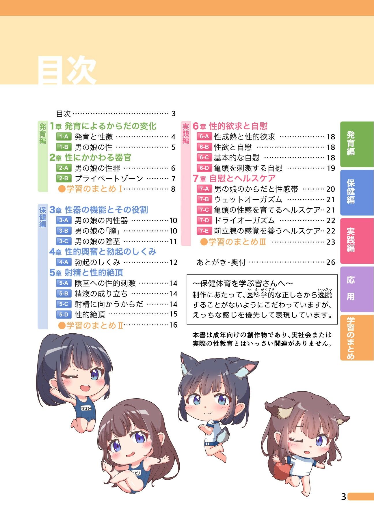 男の娘のための保健カラー資料集 サンプル画像 1枚目