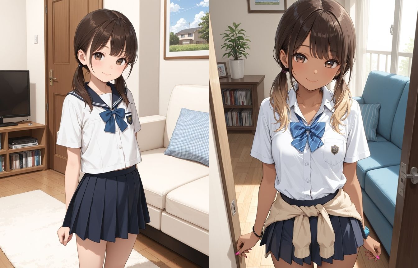 年の離れた幼馴染と久しぶりに再会したらギャルになっていた サンプル画像 2