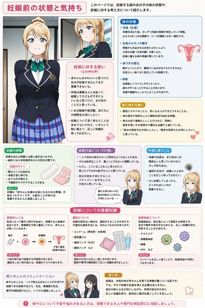 少子化対策のため性教育の教材に選ばれたクラスメイト_voL4 画像1