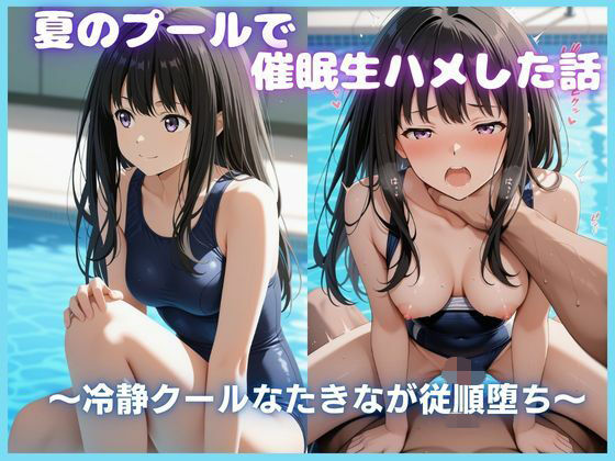 夏のプールで催●生ハメした話 〜冷静クールなたきなが従順堕ち〜 リコリス・リ〇イル【カスタード先生】