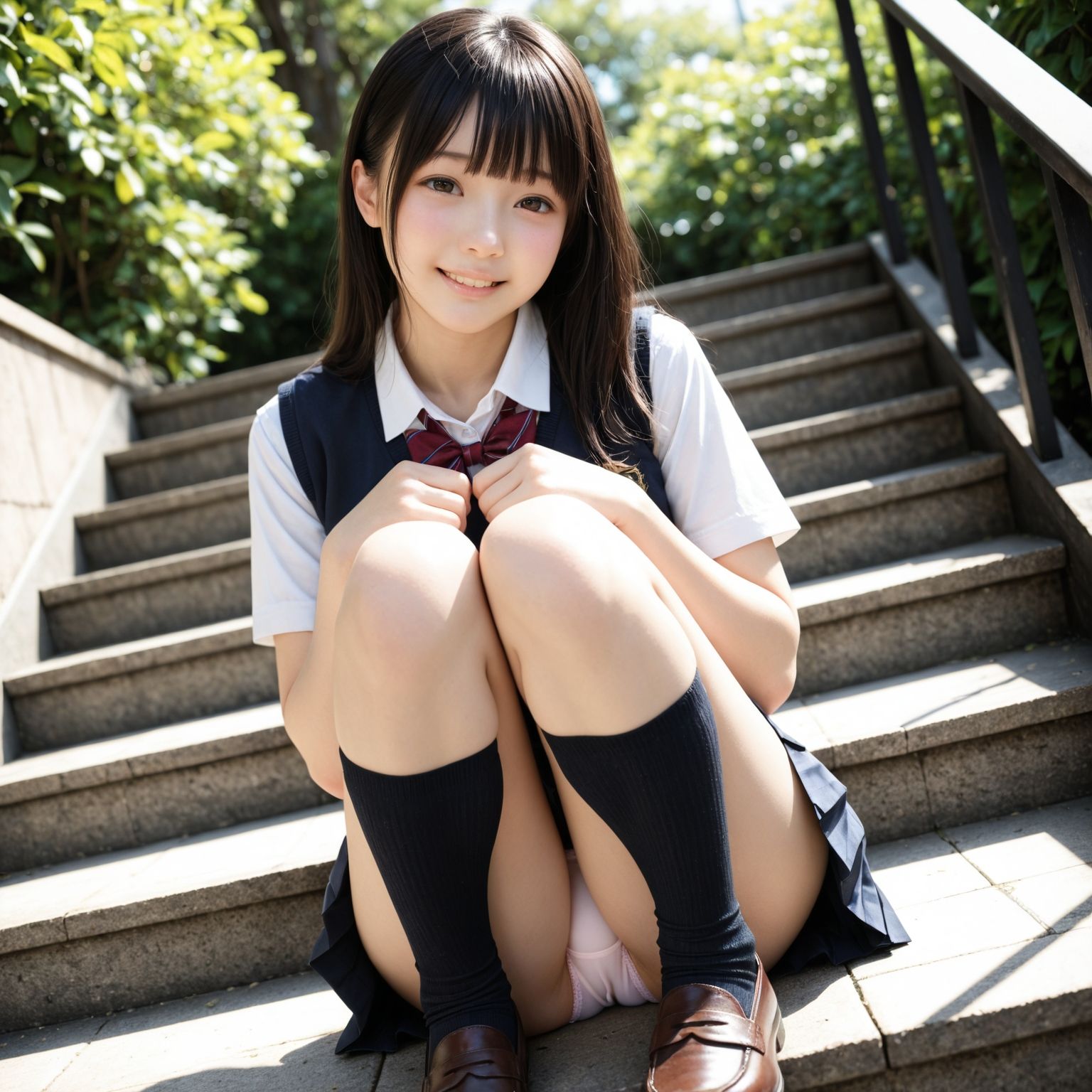 制服パンチラ part-24