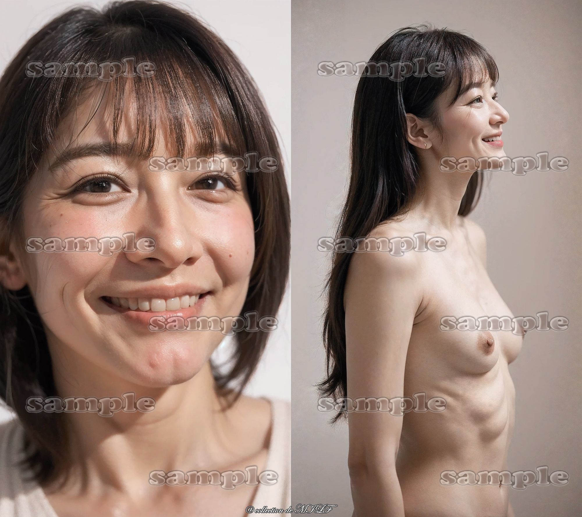 【AIグラビア】熟女の素顔と着衣姿 画像2