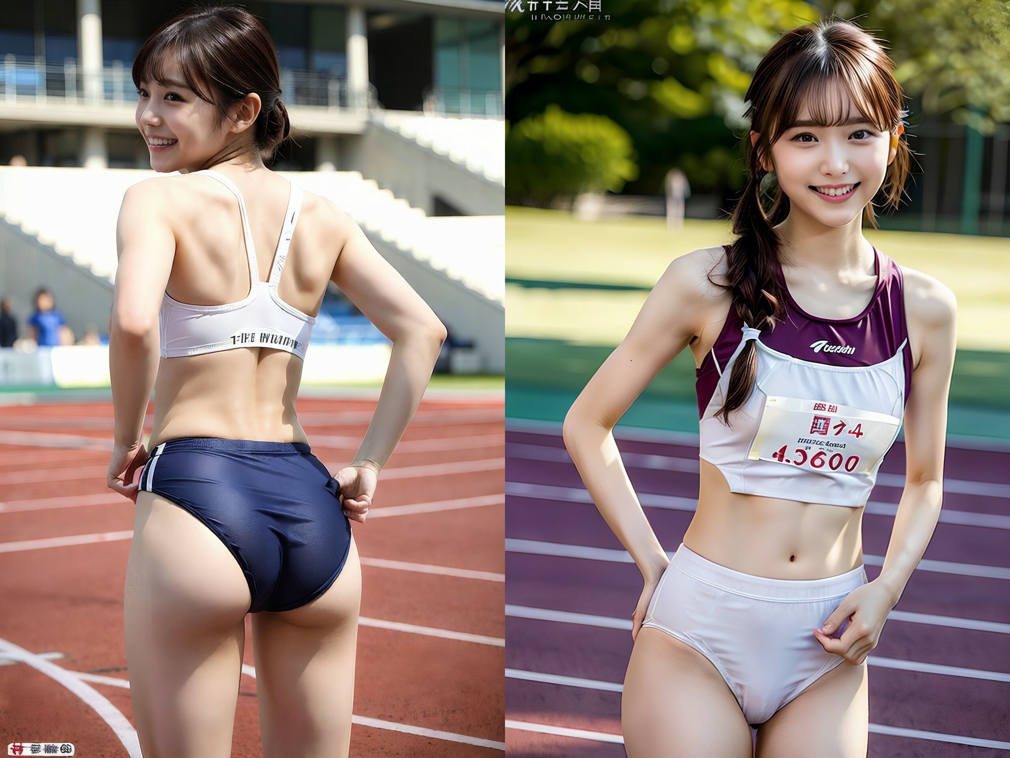【動画2本セット】アスリート陸上女子総集編 画像4