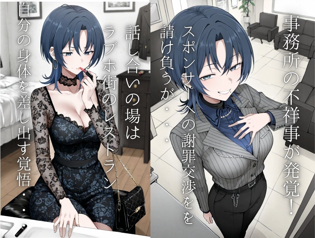 弱みを握られ愛人契約  孕ませSEXを強要される  火〇青 画像1