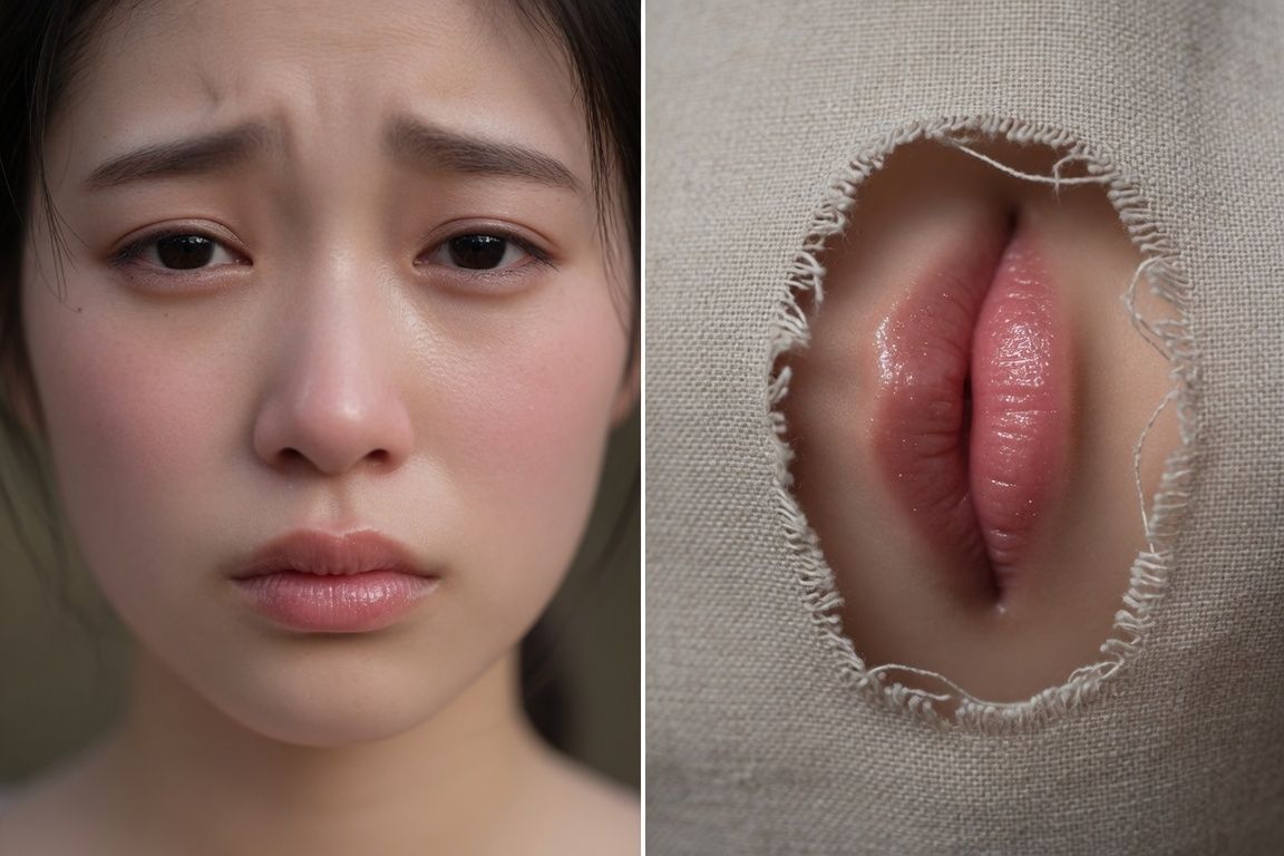 オマ〇コのような唇 画像集 サンプル8
