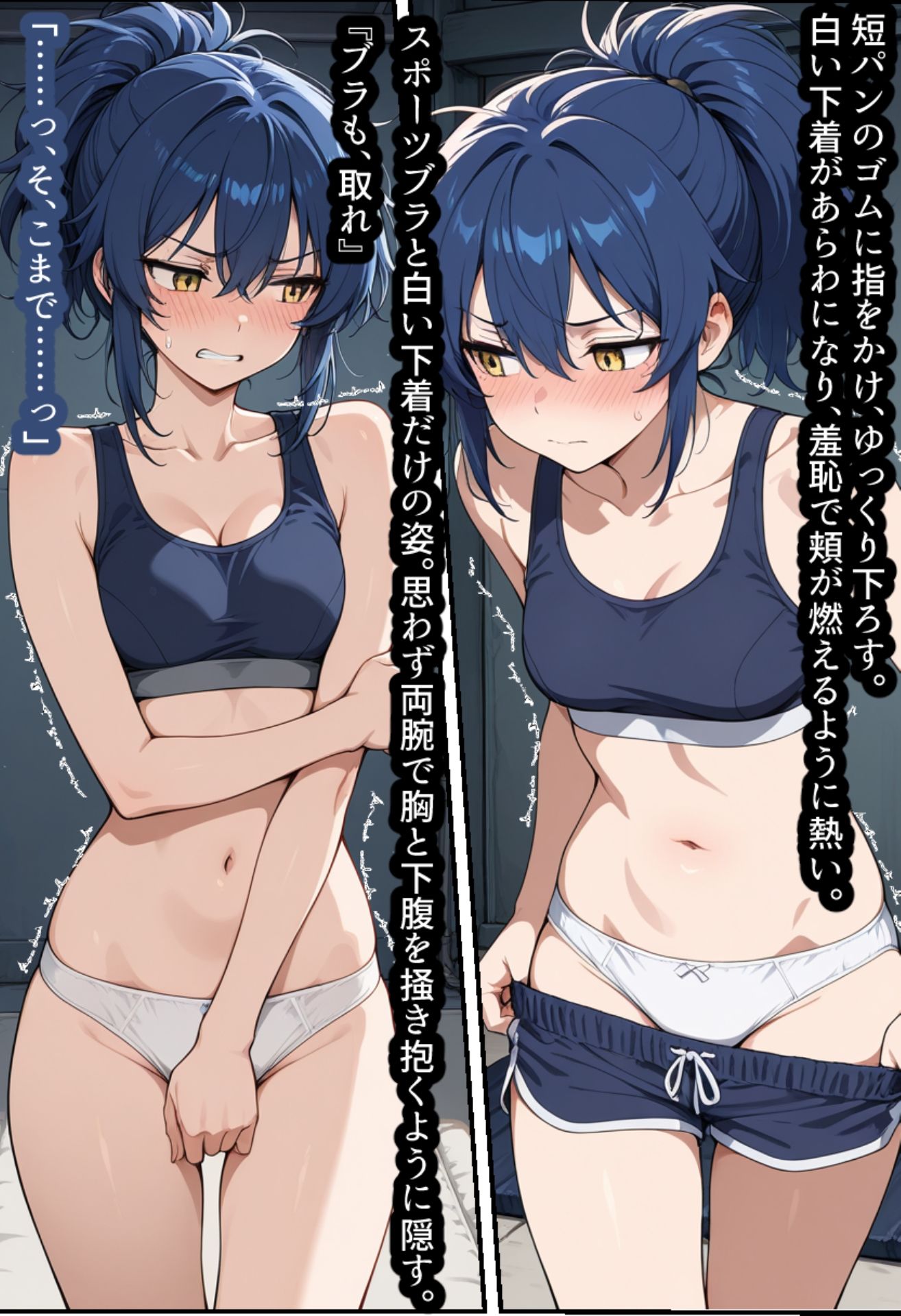 自信満々なスポーツ少女が勝負に負けていいなりになる話の作品画像 3